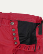 Flare Leather Pants