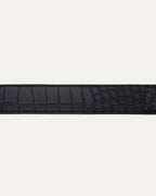 Crocodile Embossed Single B Belt