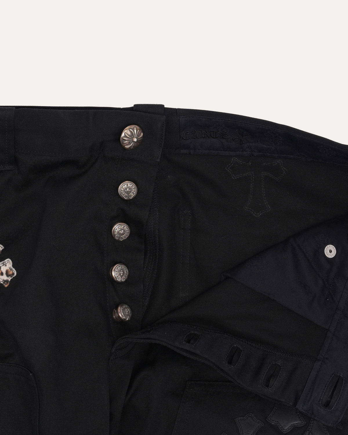 Cross Patch Double Knee Carpenter Pants