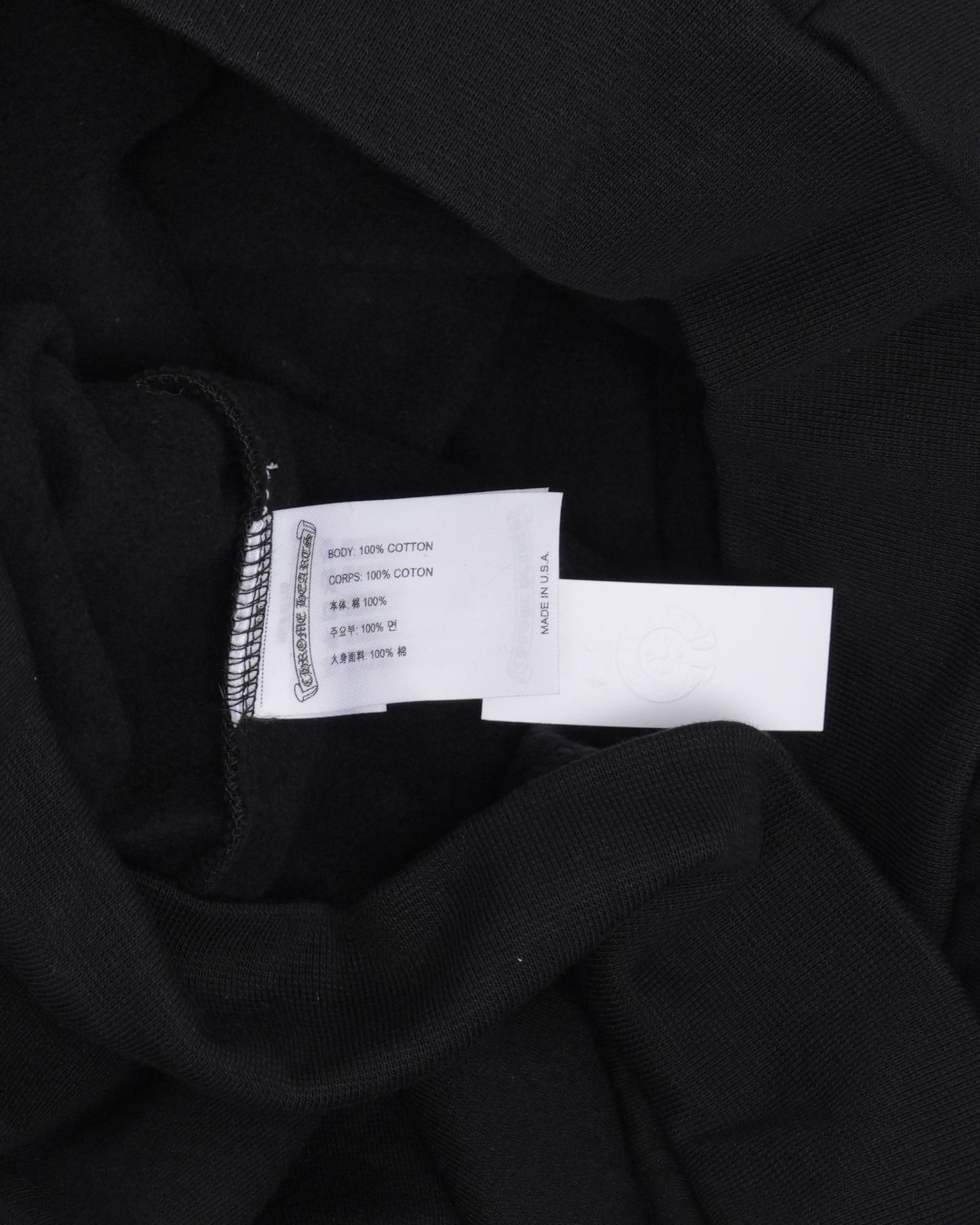 Vertical Logo Zip Hoodie