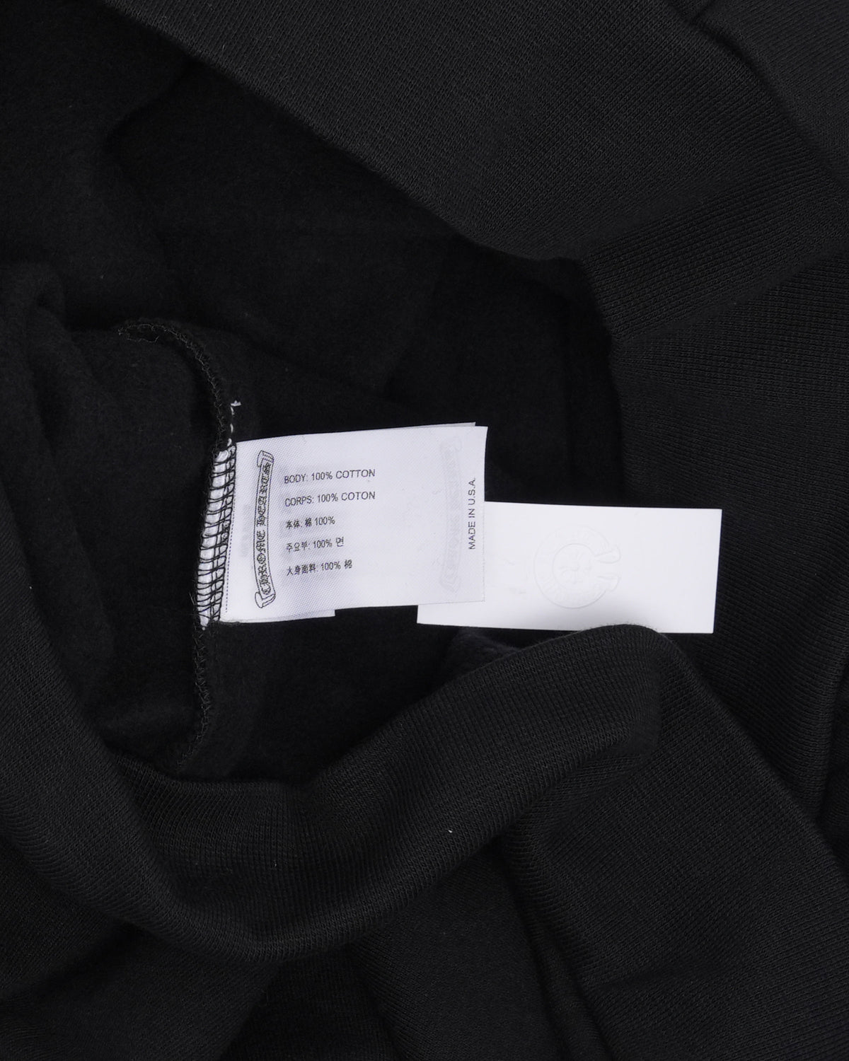 Vertical Logo Zip Hoodie