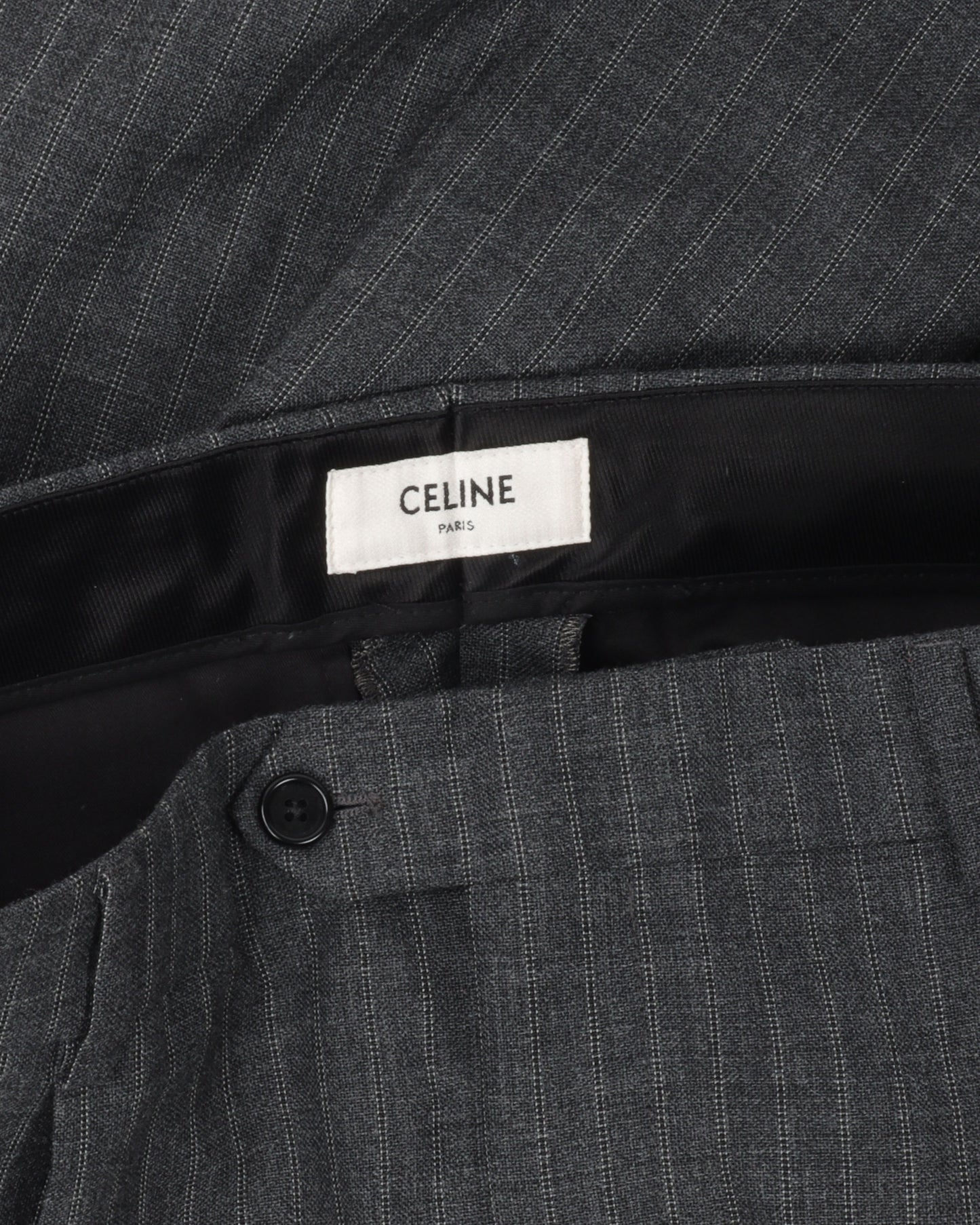 Pinstripe Trousers