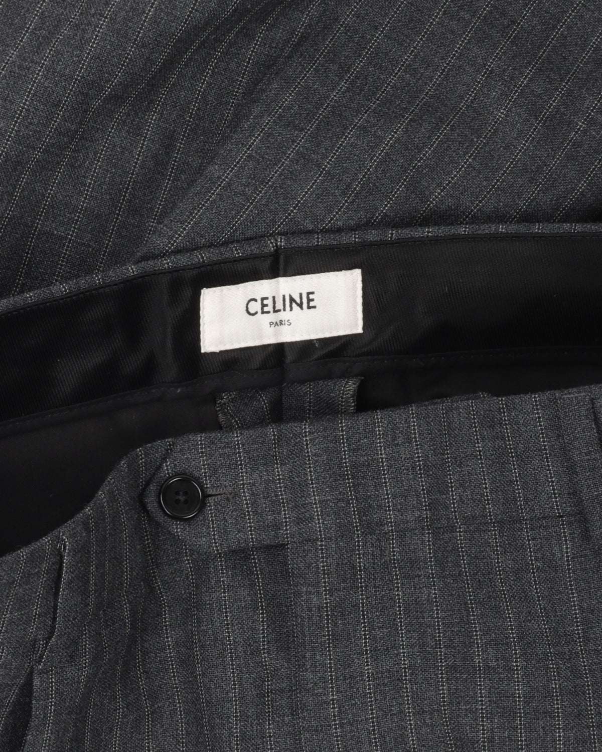 Pinstripe Trousers