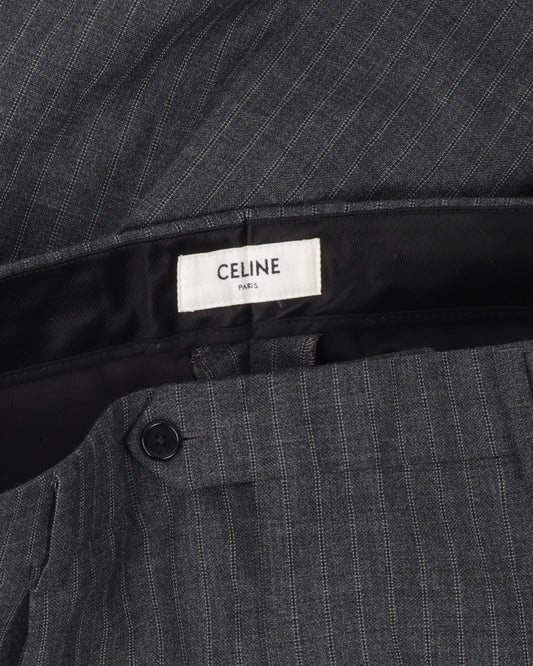 Pinstripe Trousers