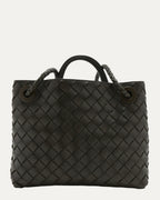 Andiamo Top Handle Intrecciato Bag Small