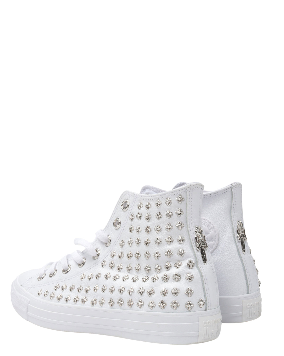 Embellished Leather Chuck Taylor Converse