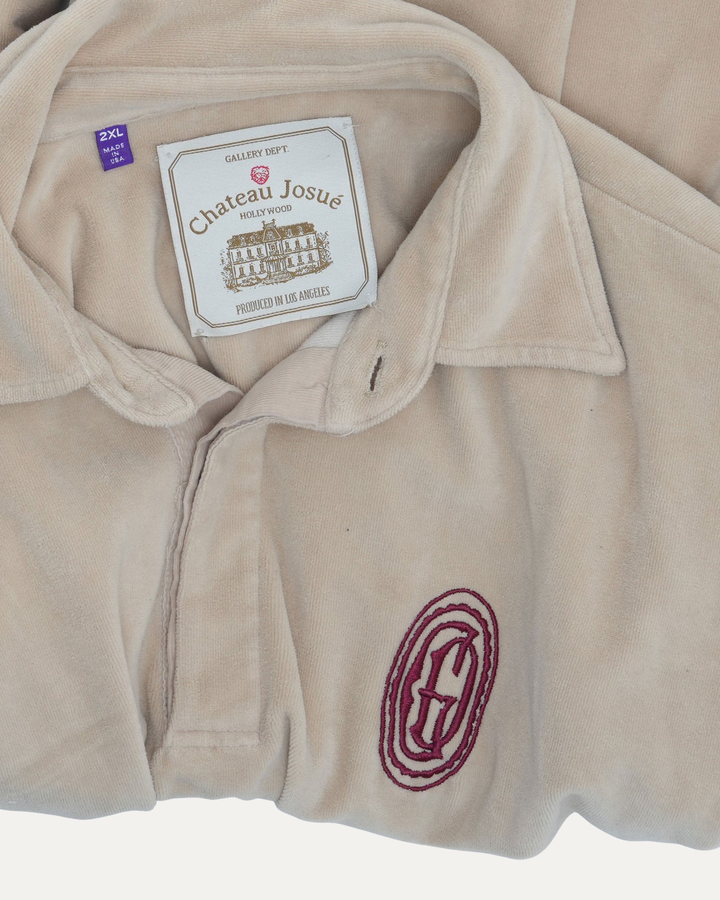 Velour Chateau Jose Long Sleeve Polo