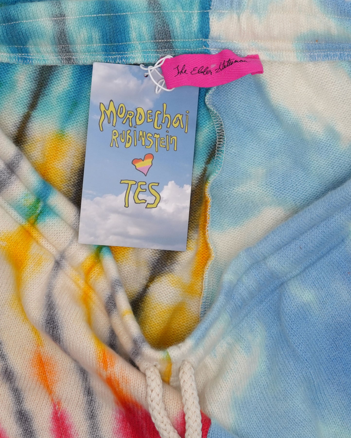 Tie Dye Cashmere Sweatpants
