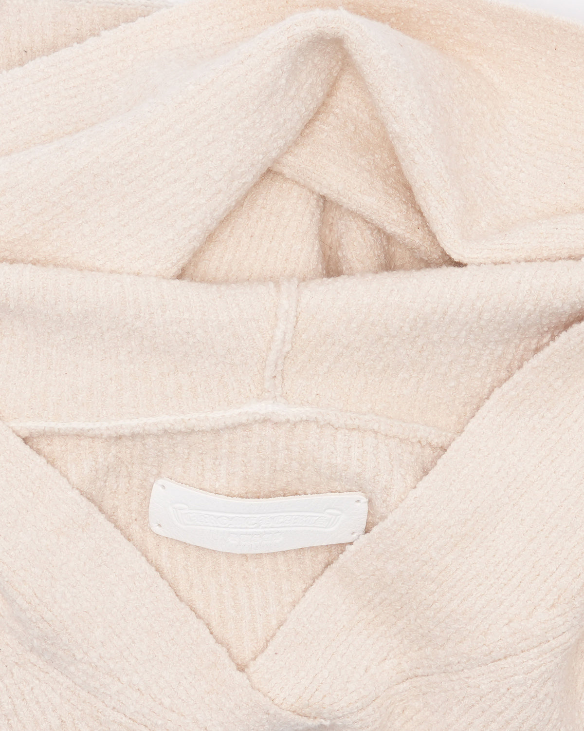 Cross Patch Hooded Sweater