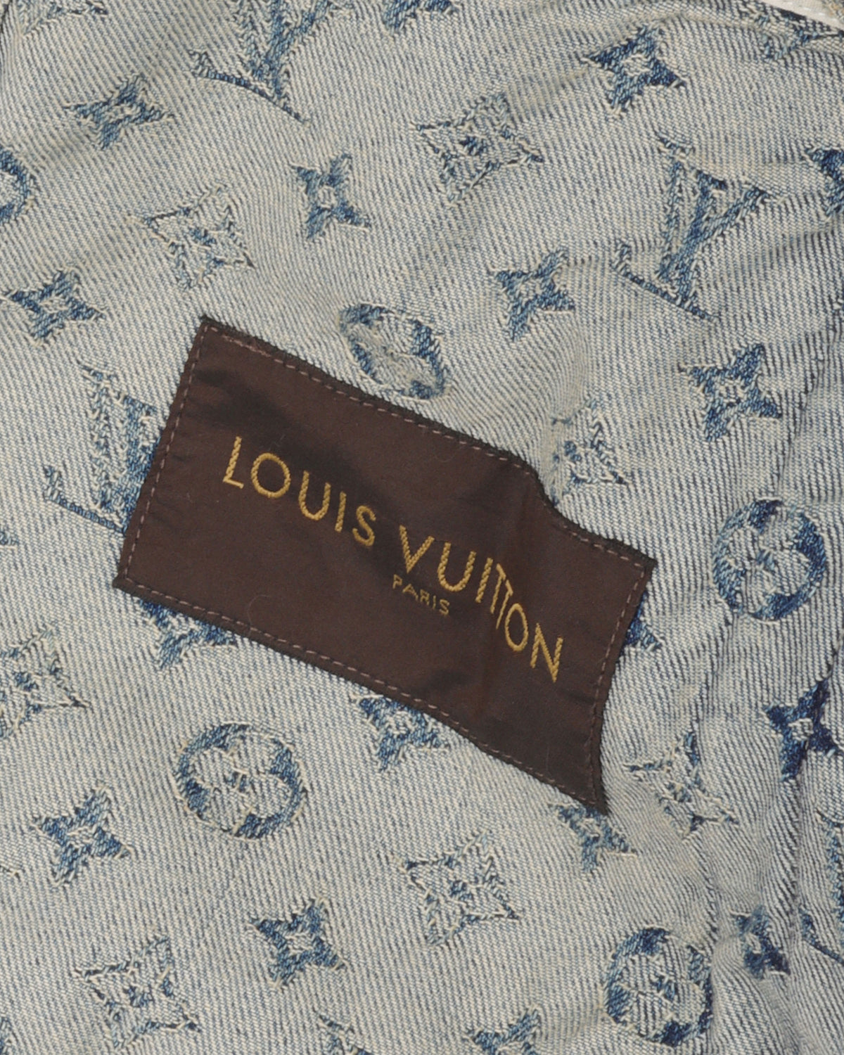 Supreme Monogram Denim Trucker Jacket