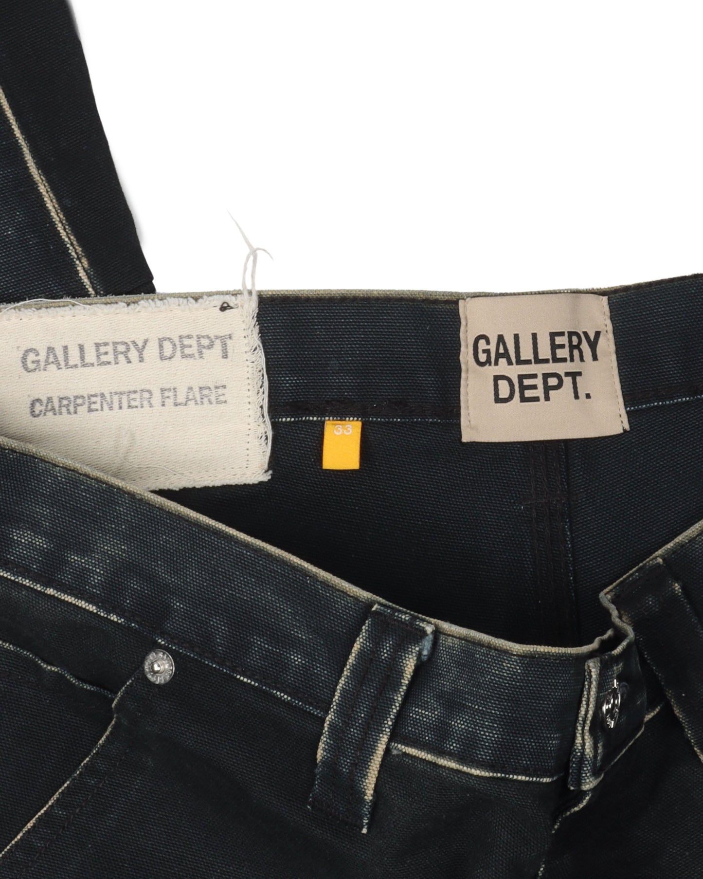 La Flare Double Knee Carpenter Pants