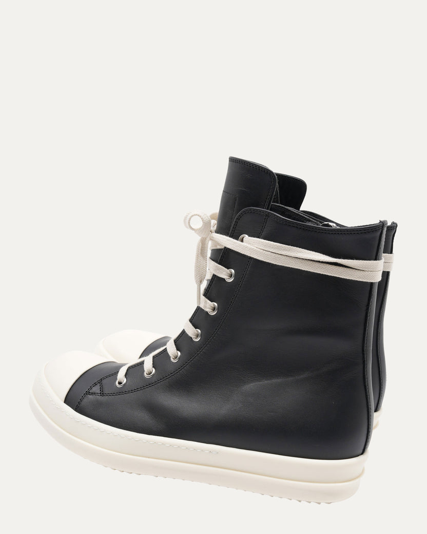 Leather Ramone High Top Sneakers