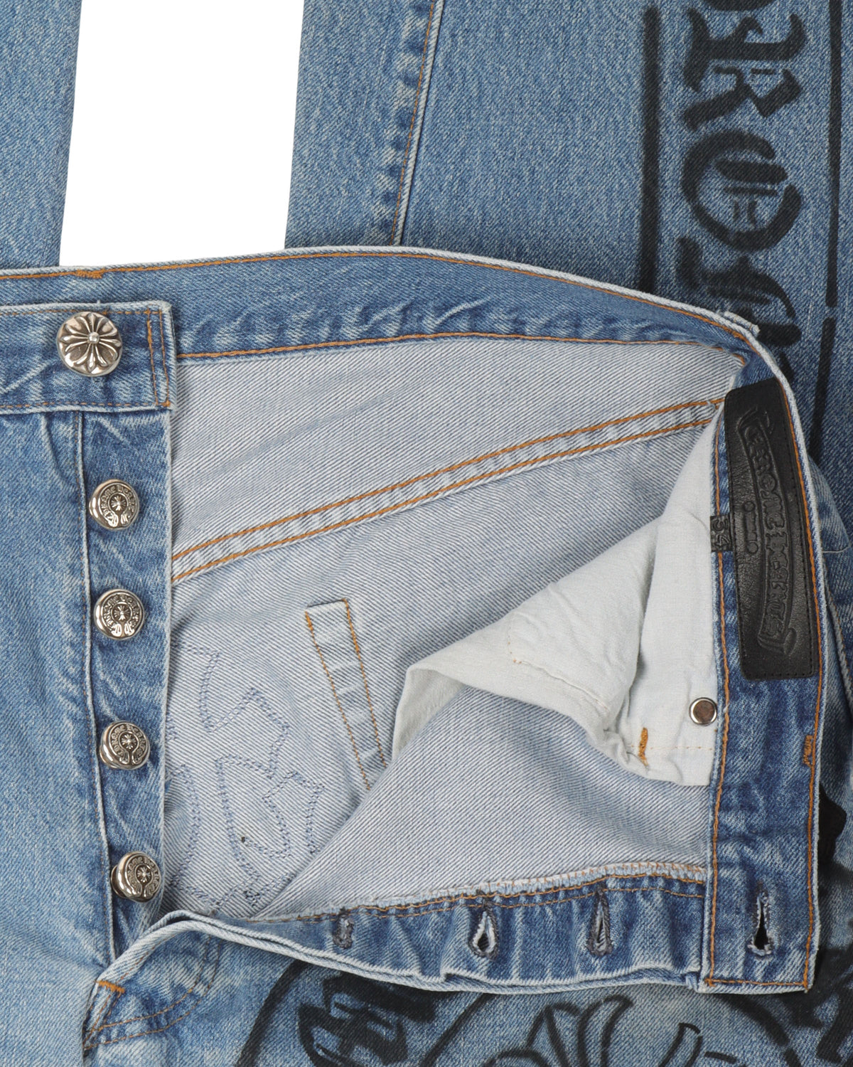 Levi's Stencil Cross Patch Jeans