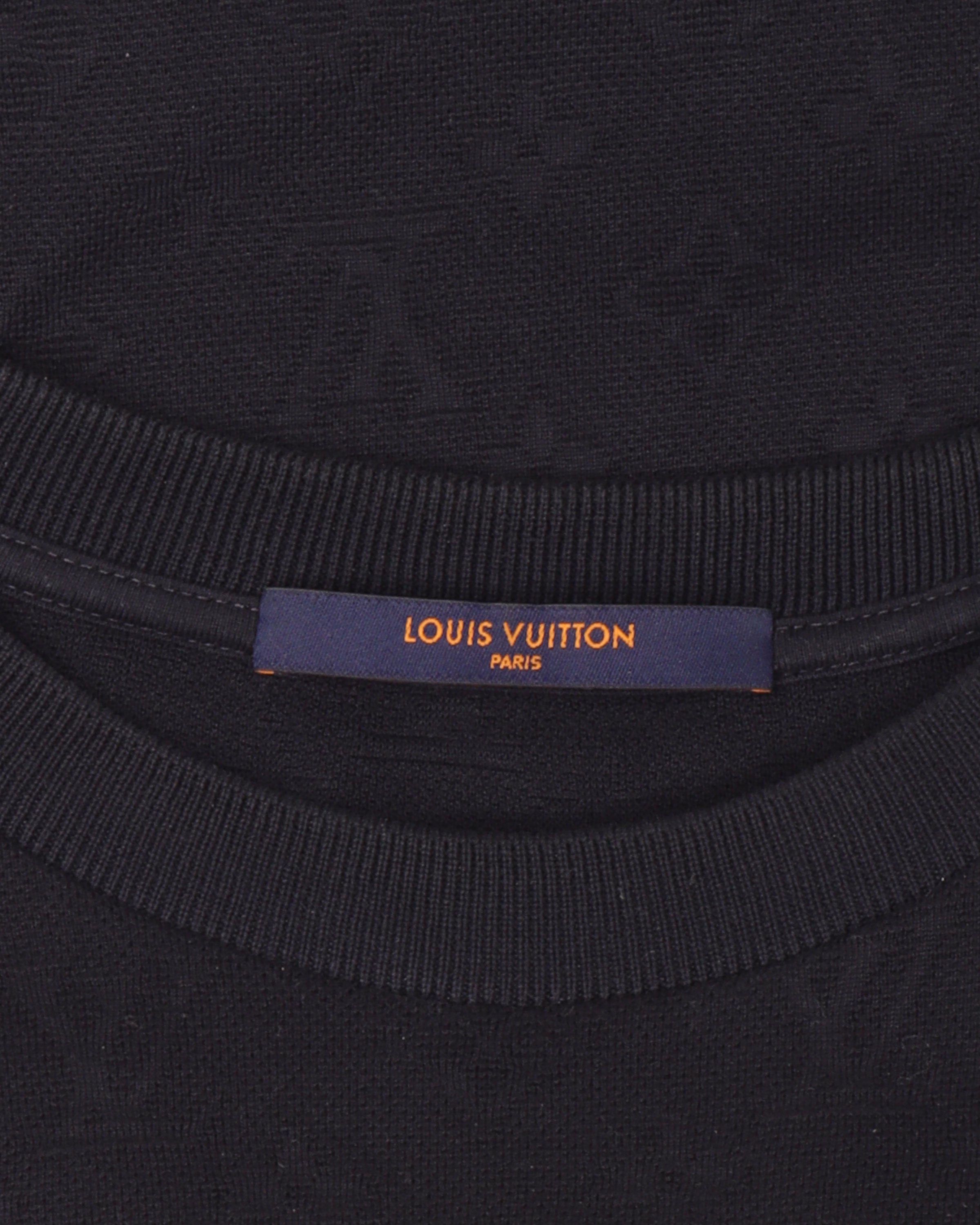 Louis Vuitton, Shirts, Louis Vuitton 22 Monogram Jacquard Sweatshirt