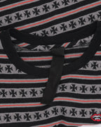 Cropped Matty Boy Teens From Mars Striped T-Shirt
