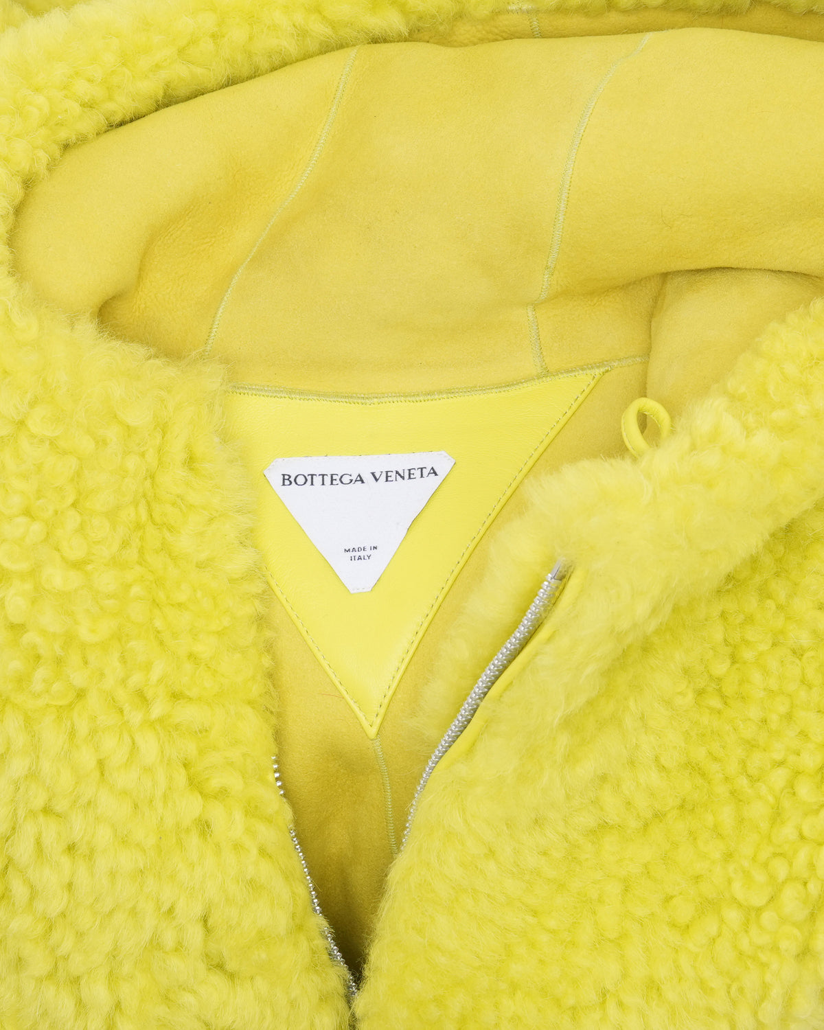 Hooded Teddy Shearling Jacket