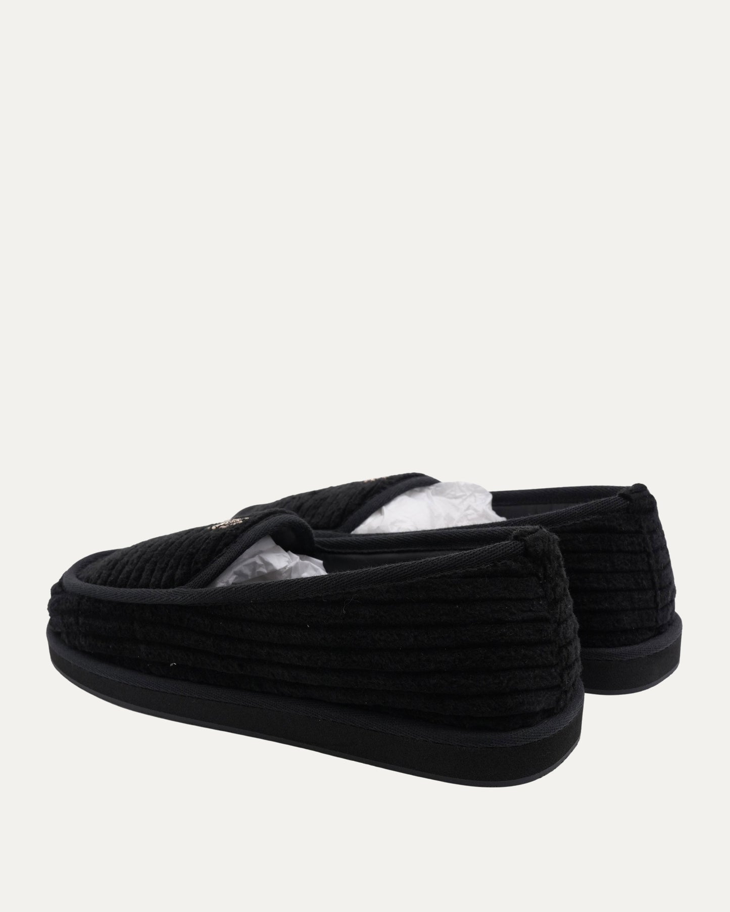 Dagger Embellished Heavy Cord House Shoes