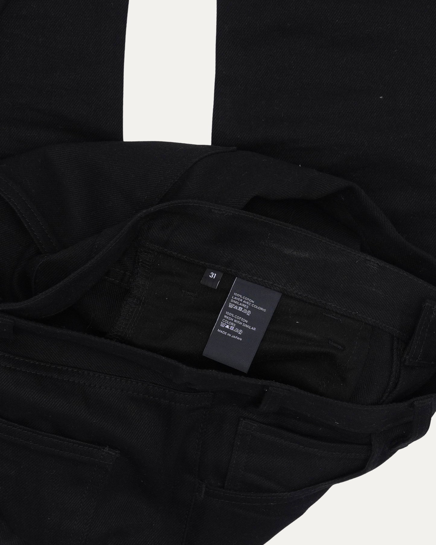 Raw Hem Jeans