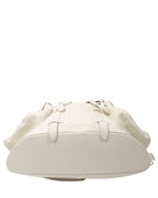 Embossed Monogram Leather Christopher Backpack