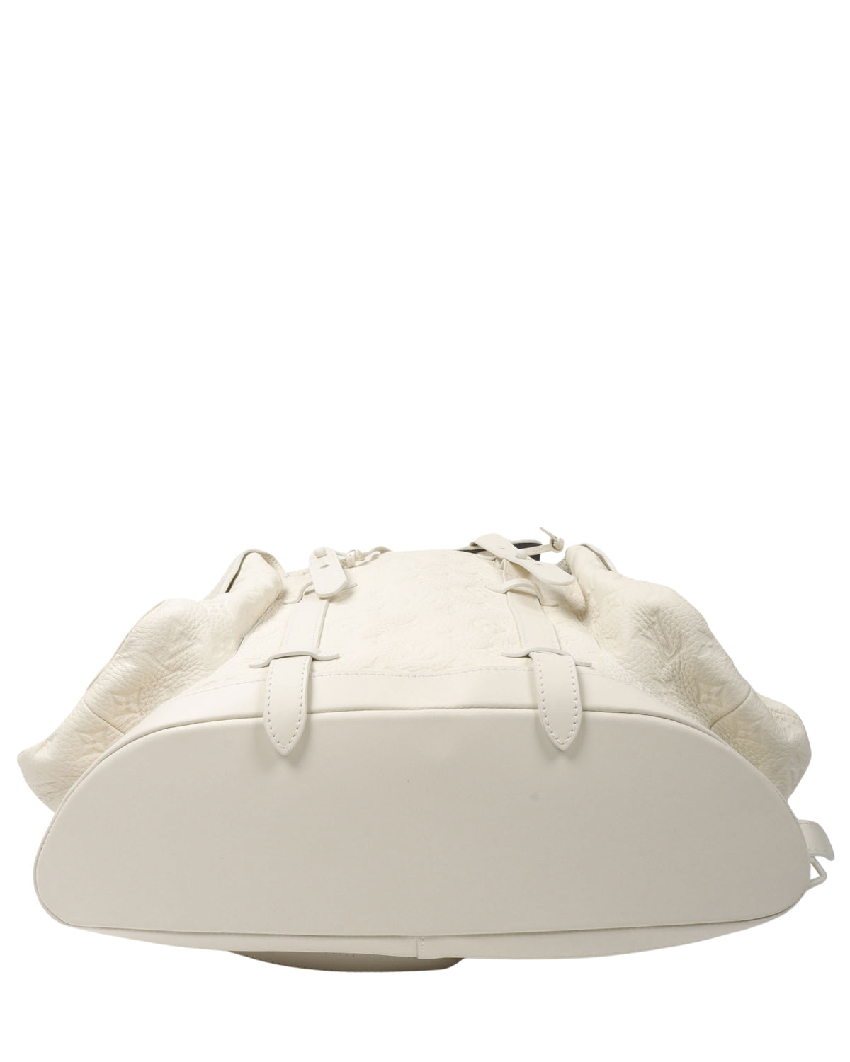 Embossed Monogram Leather Christopher Backpack