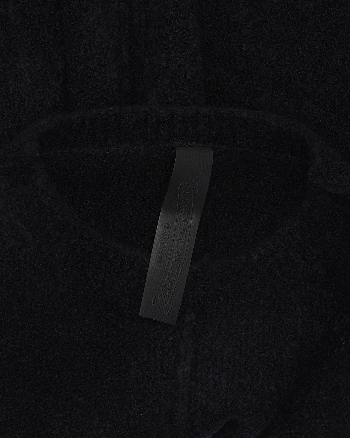 Pony Hair Cross Patch Cashmere-Silk Blend Sweater