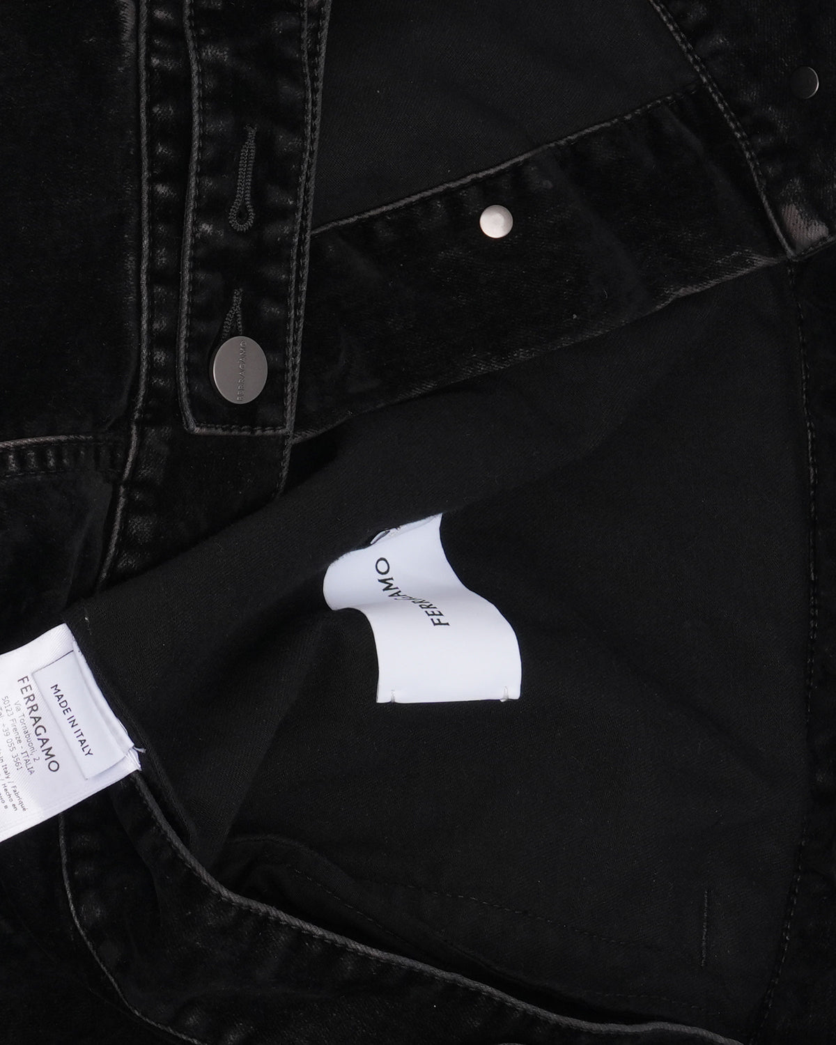 Flocked Trucker Jacket