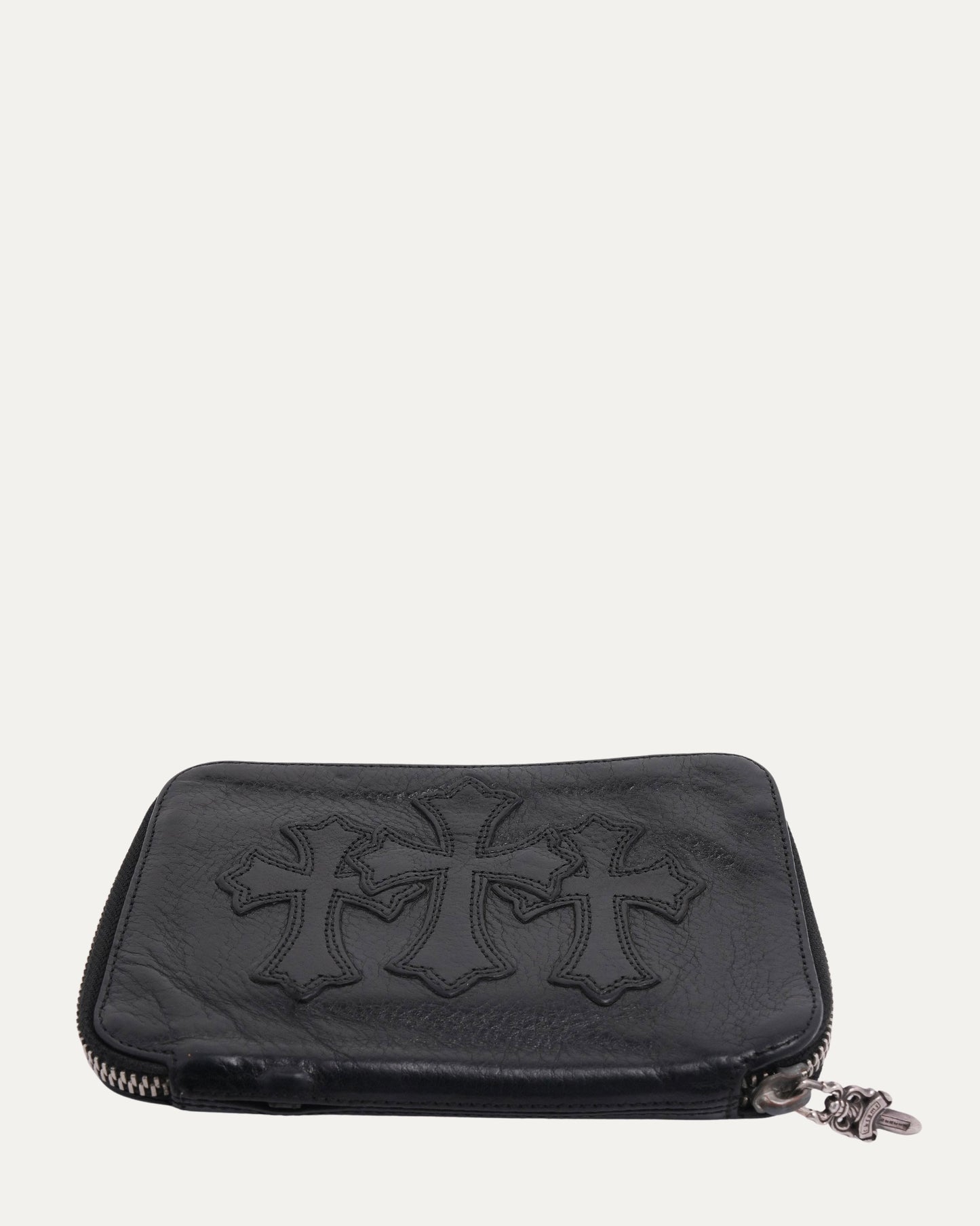 Cemetery Cross Patch Zip Wallet