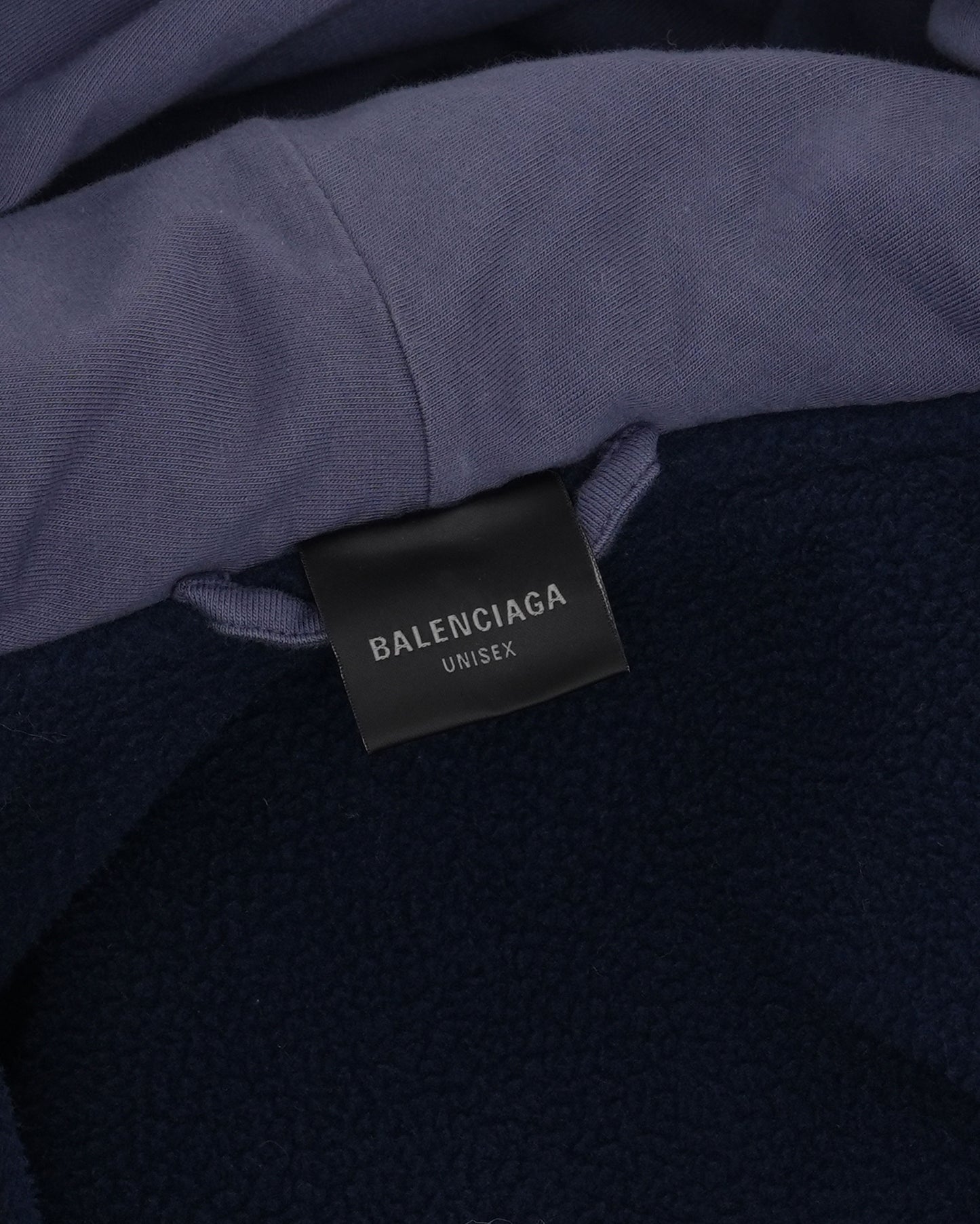 Unity Logo Incognito Oversized Zip Up Hoodie