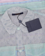 Multicolor Monogram Tulle Trucker Jacket