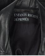 Chess Board Leather Jacket