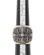 Oval Cross Ring