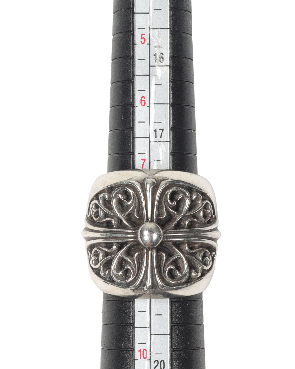 Oval Cross Ring