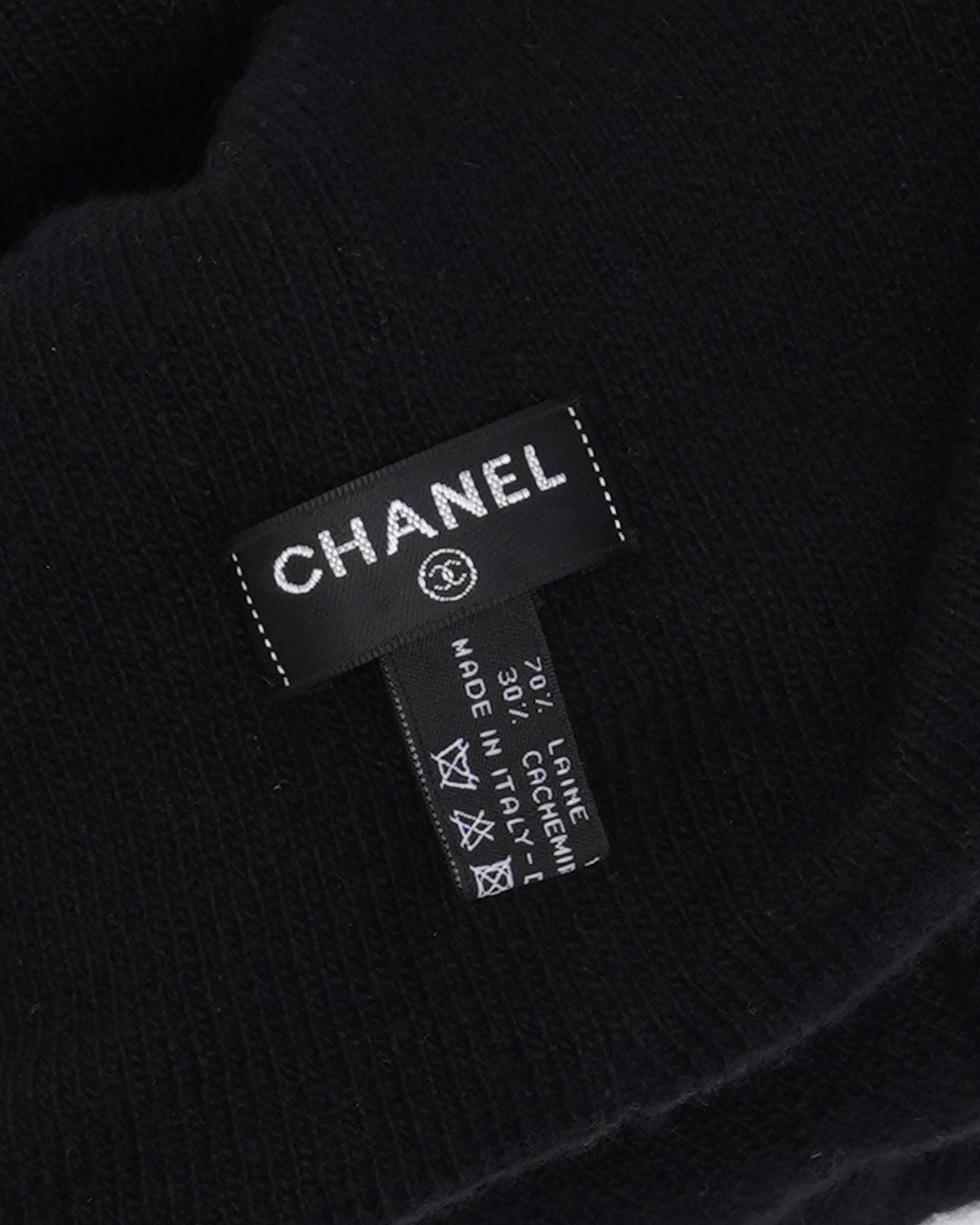 Logo Cashmere Blend Beanie