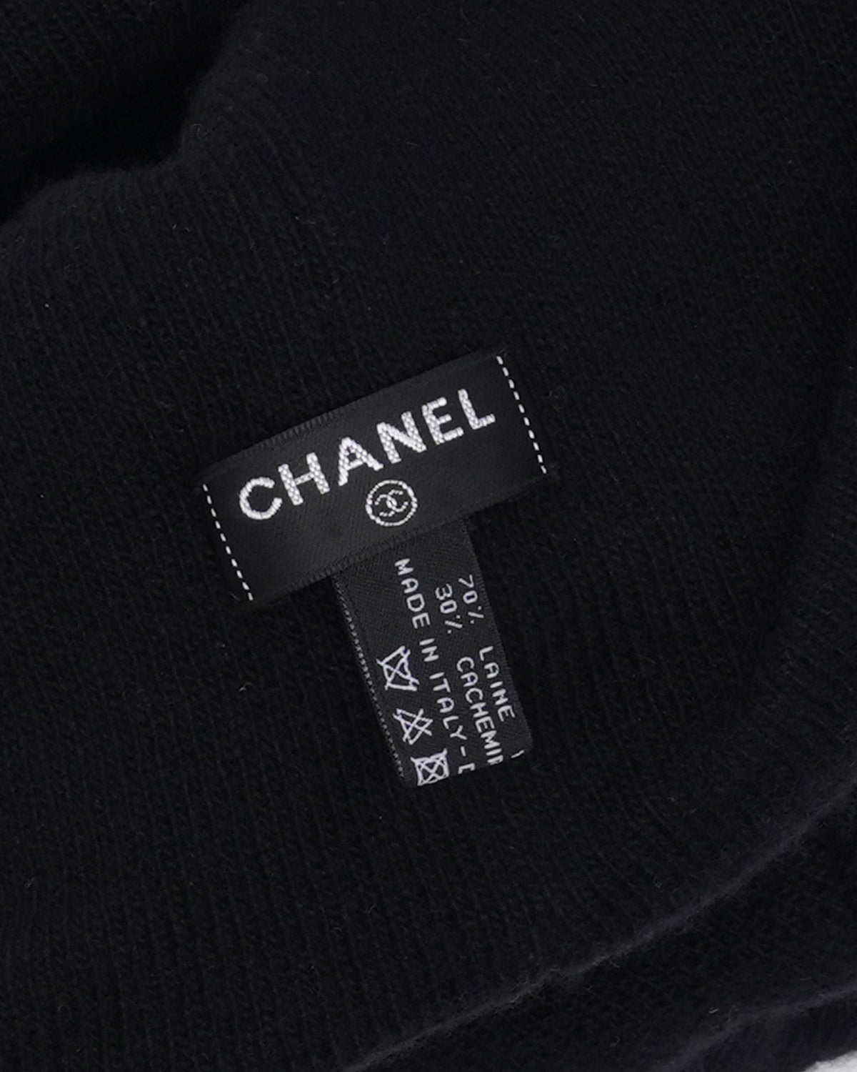 Logo Cashmere Blend Beanie