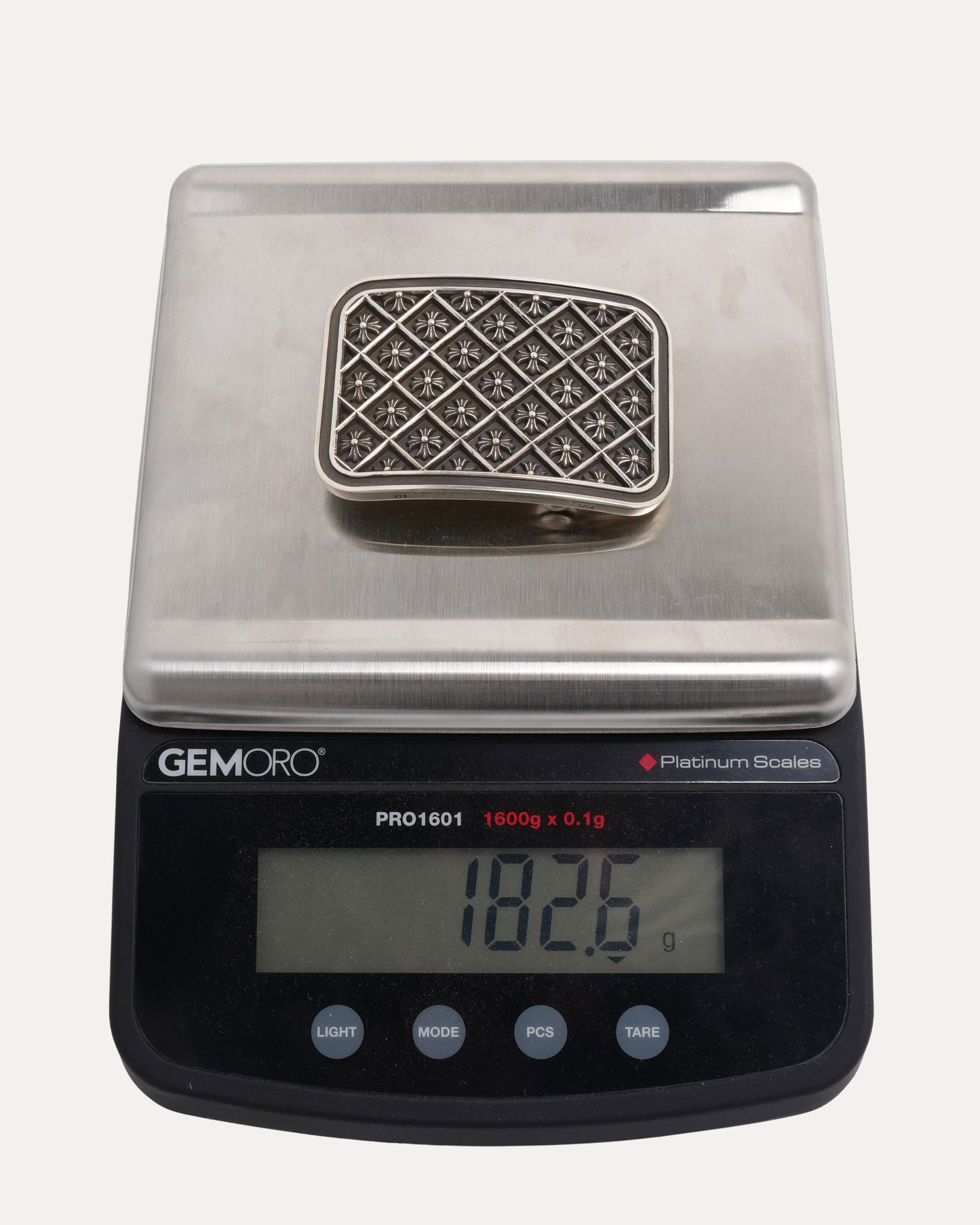 Math Plus Cross Belt Buckle