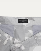 Snow Camo Cargo Shorts