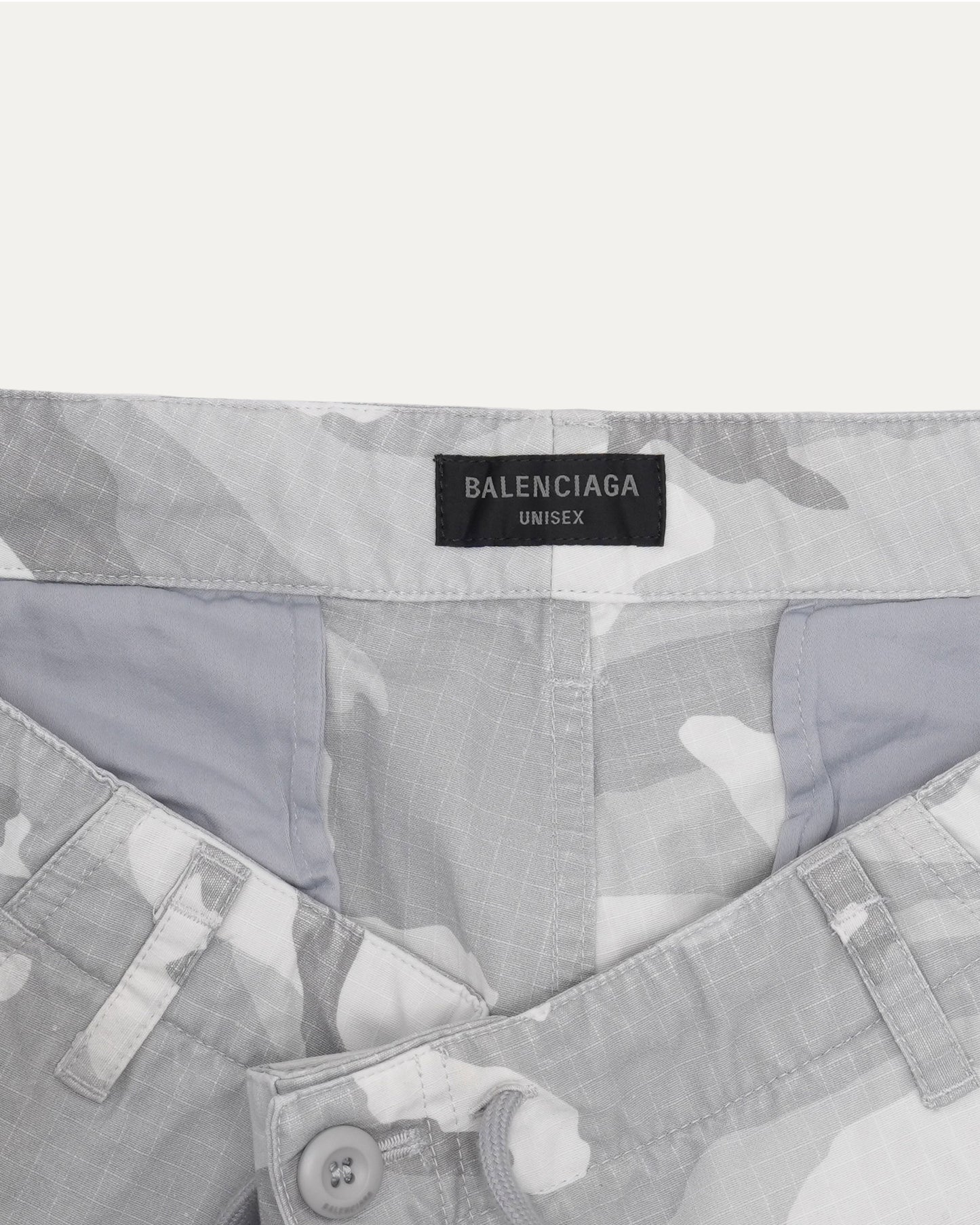 Snow Camo Cargo Shorts