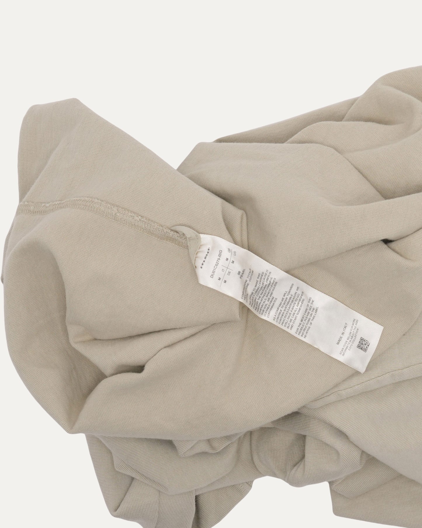 Raw Hem Long Sleeve T-Shirt
