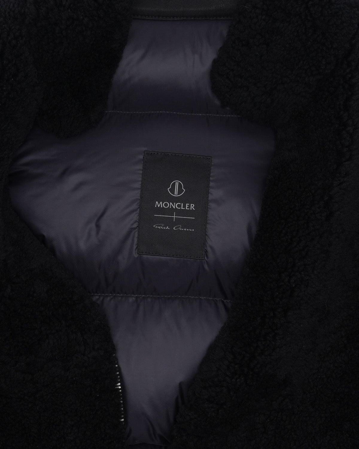 Genius Rick Owens Shearling Puffer Jacket
