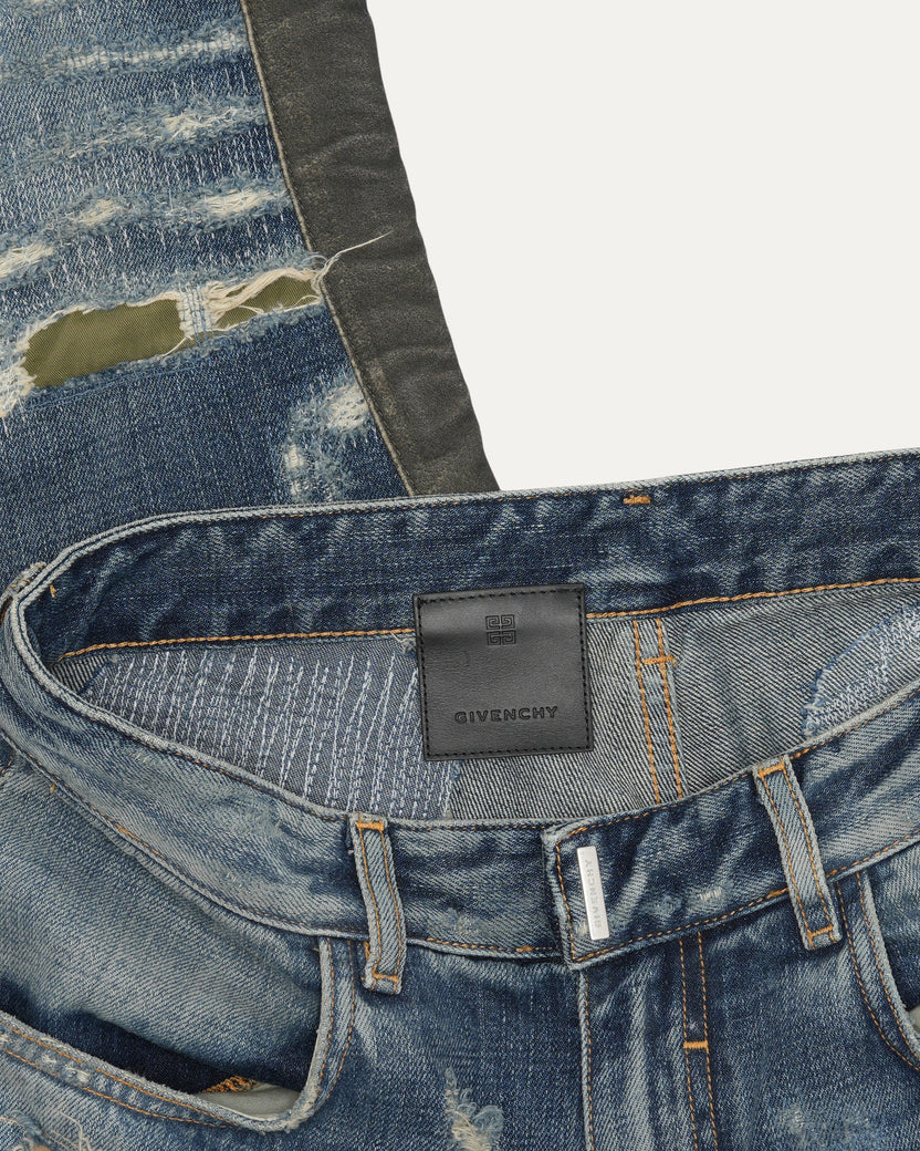 Repaired Jeans