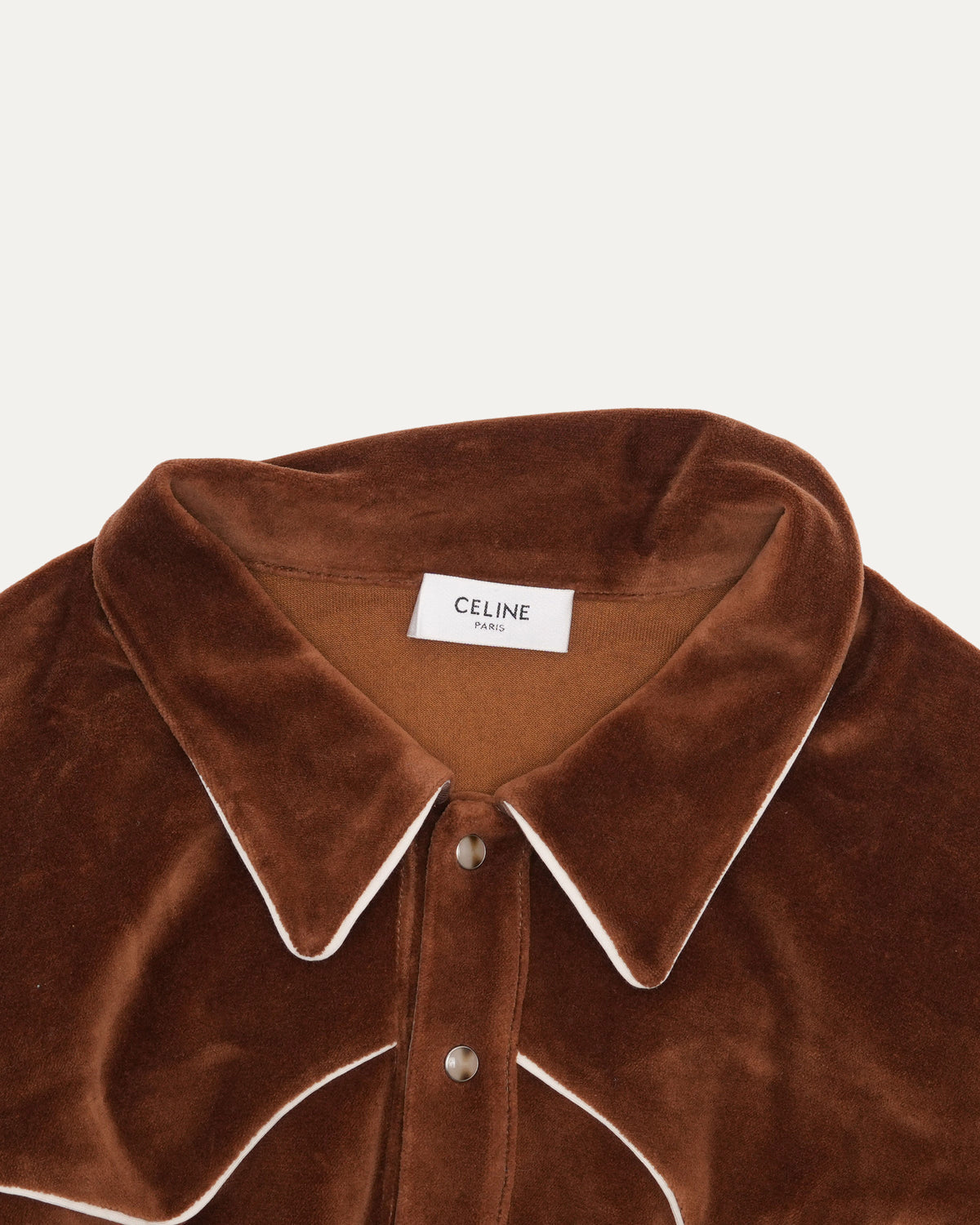 Velour Western Shirt