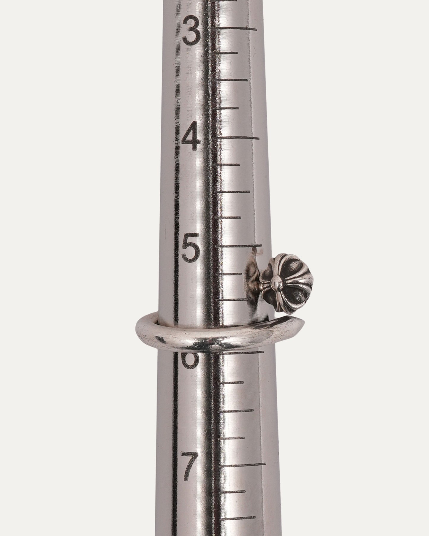 Cross Ball Nail Ring