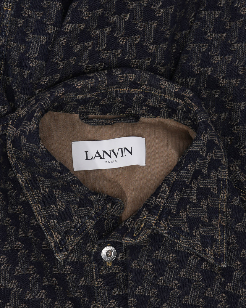 Jacquard Shirt Jacket