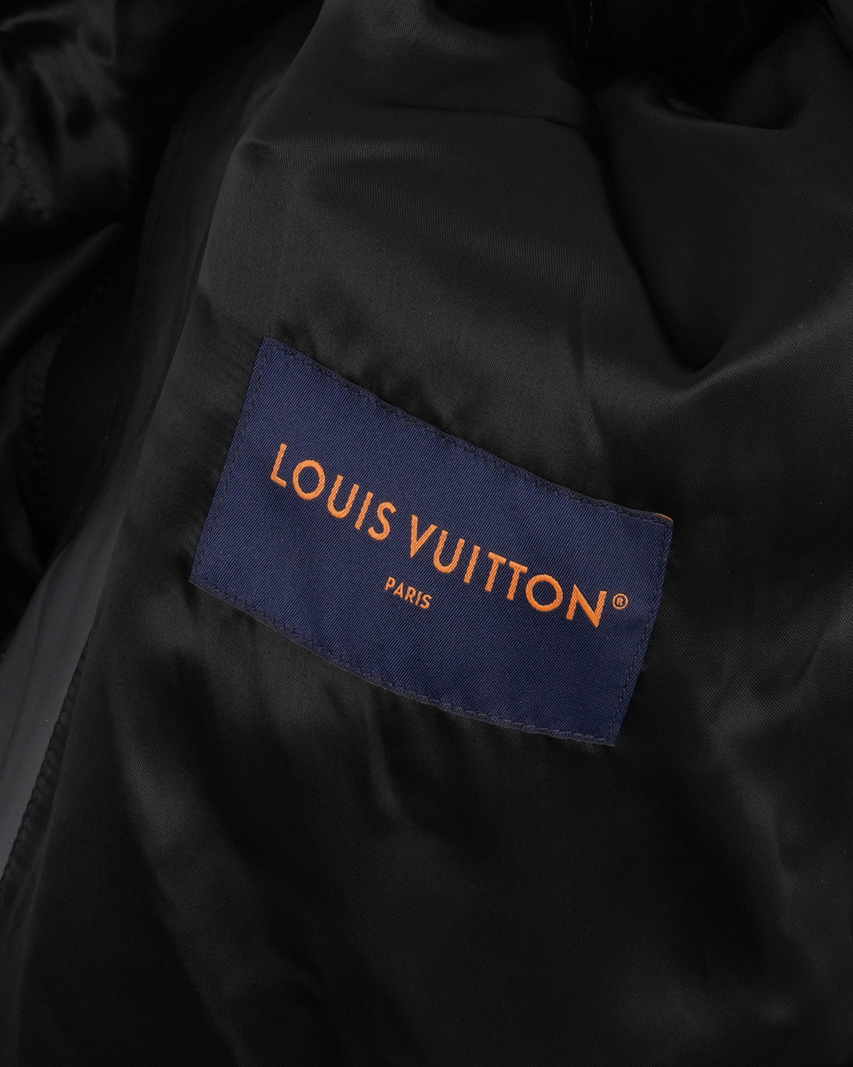 SS25 Embossed Logo Nylon Leather Contrast Sleeve Coach Jacket
