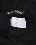 Scroll Logo Plus Cross Long Sleeve Pocket T-Shirt
