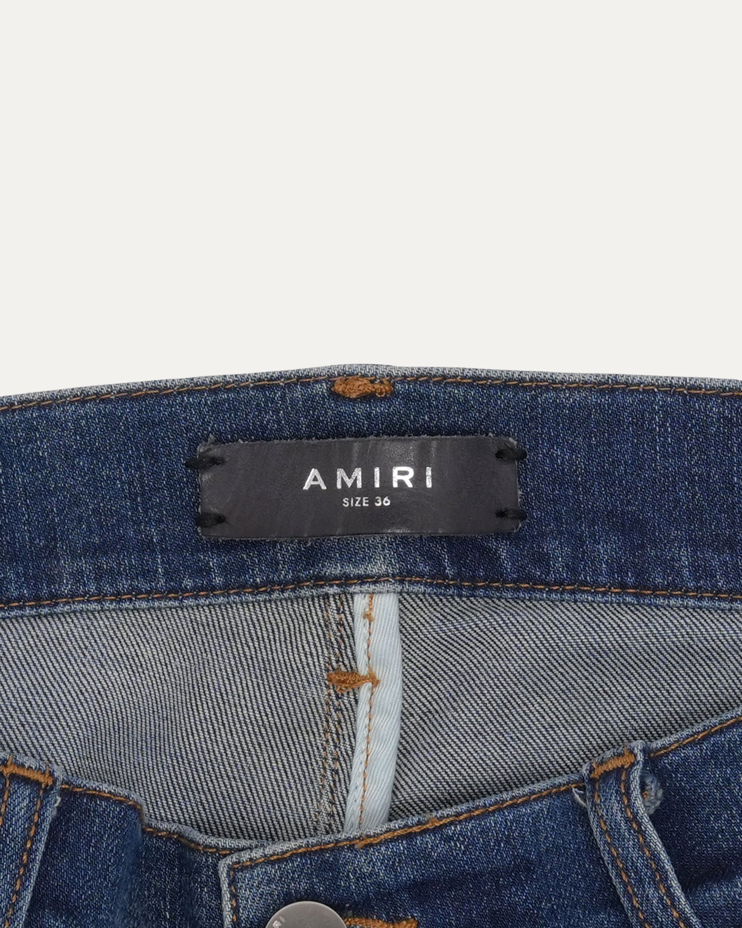 Repaired Distressed MX1 Jeans