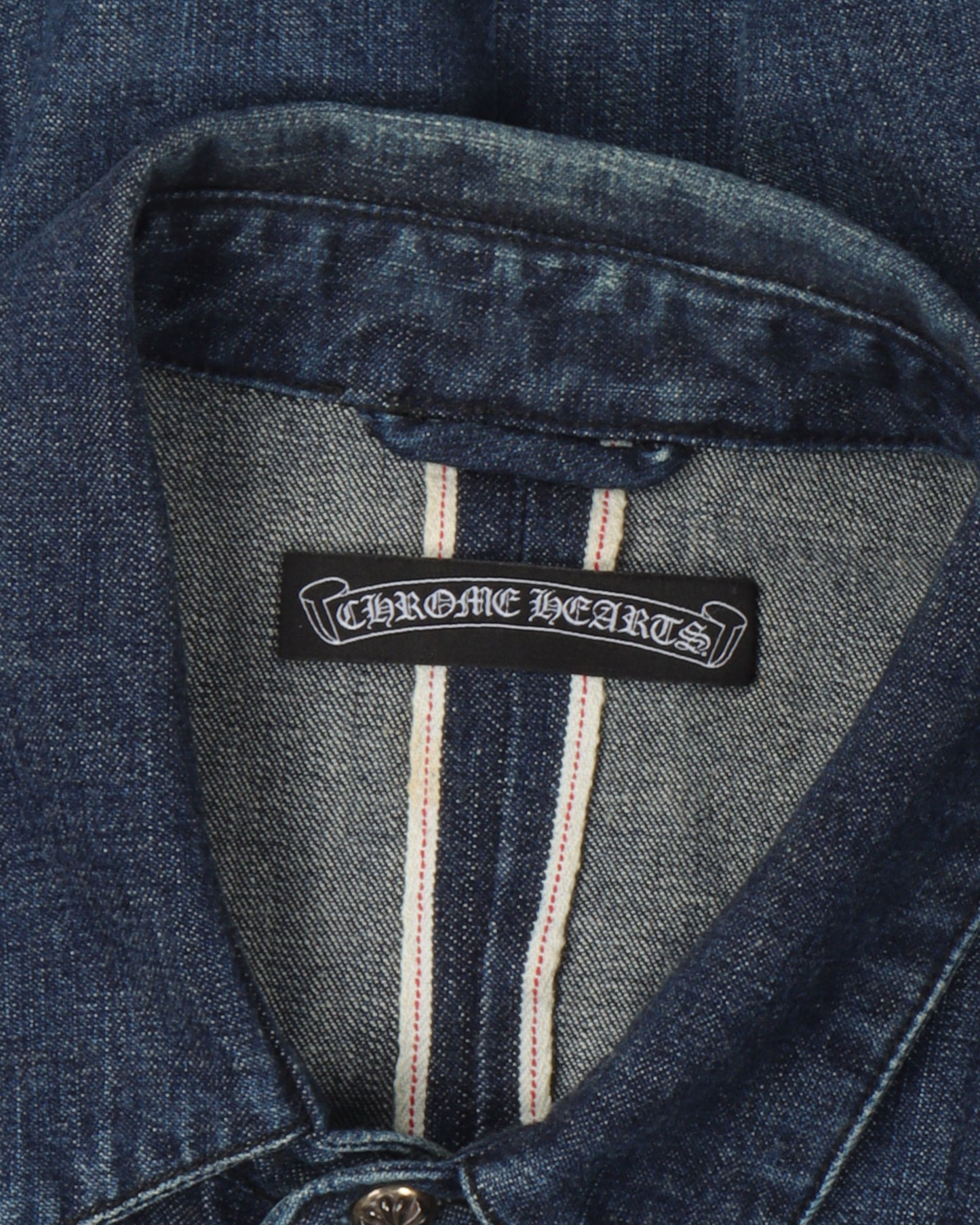 Cross Patch Denim Shirt
