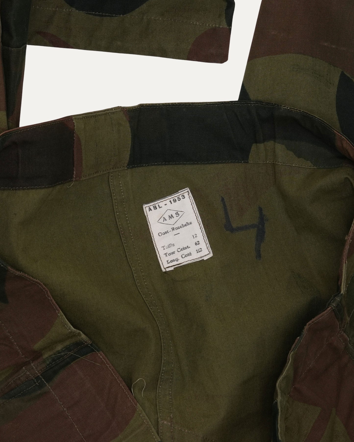 Belgian Jungle Camouflage Pants