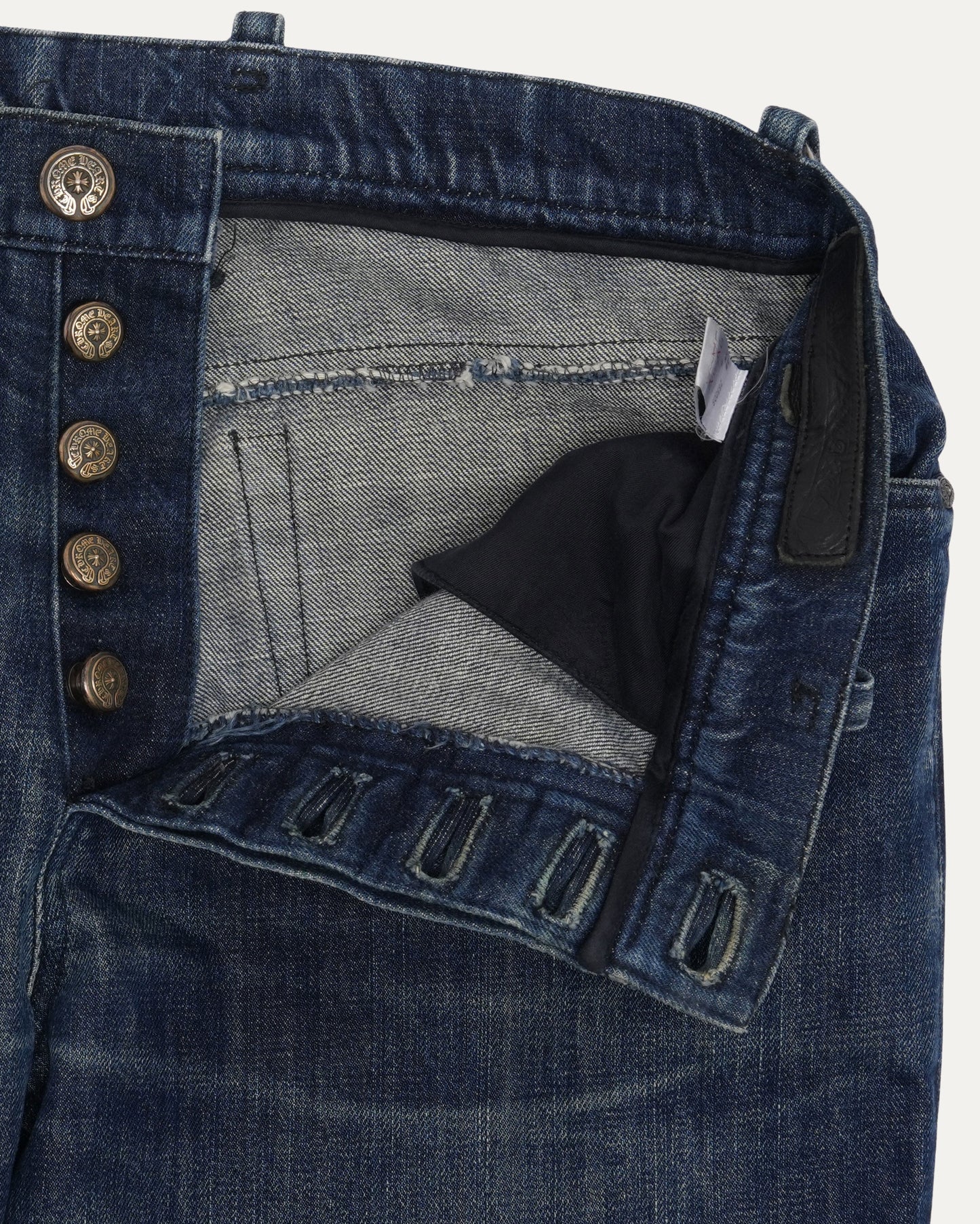 Vintage Fleur Knee Jeans