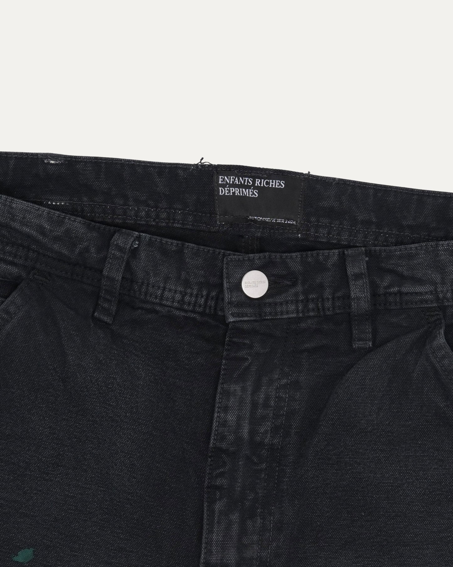 Distressed Paint Pants